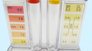 余氯、PH值二合一測試盒